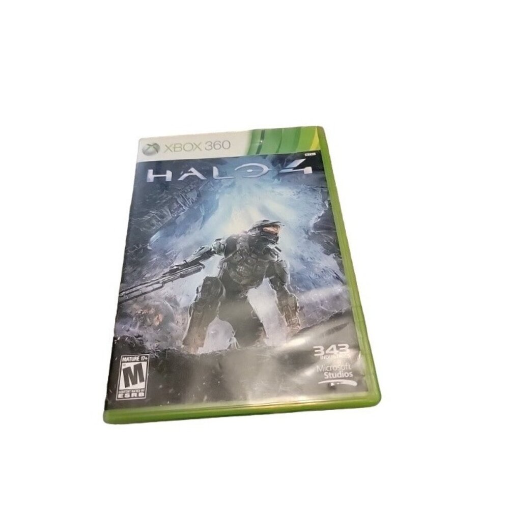 HALO 4 XBOX 360 WITH CASE MULTIPLAYER SHOOTER
